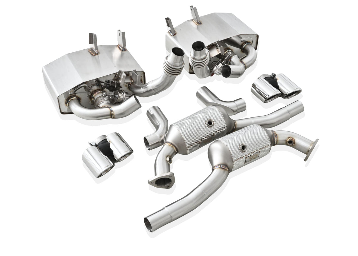 Yonristic Performance Exhaust Porsche 997.1 Carrera Exhaust Mufflers & Race Headers - Yonristic Performance