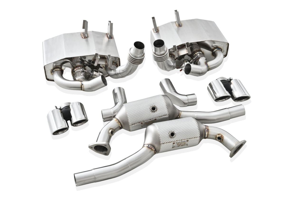 Yonristic Performance Exhaust Porsche 997.1 Carrera Exhaust Mufflers & Race Headers - Yonristic Performance