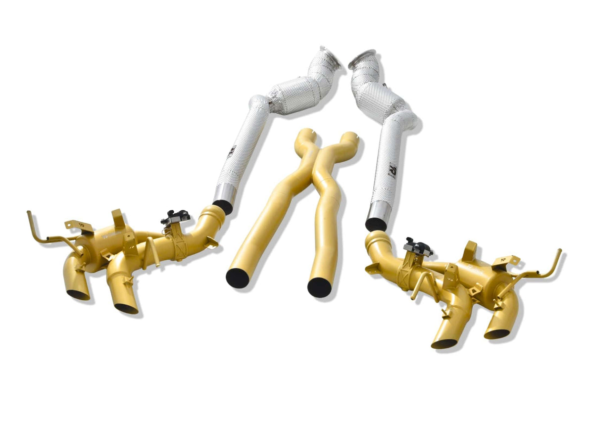 Yonristic Performance Exhaust System Ferrari Purosangue Exhaust | VANTA Edition Valved F1 Exhaust System — Yonristic Performance