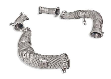 Yonristic Performance Headers & Downpipes BMW S68 MaxFlow Downpipes G9X M5 / X5M60i / X6M60i / LCI X5M/X6M - Yonristic Performance