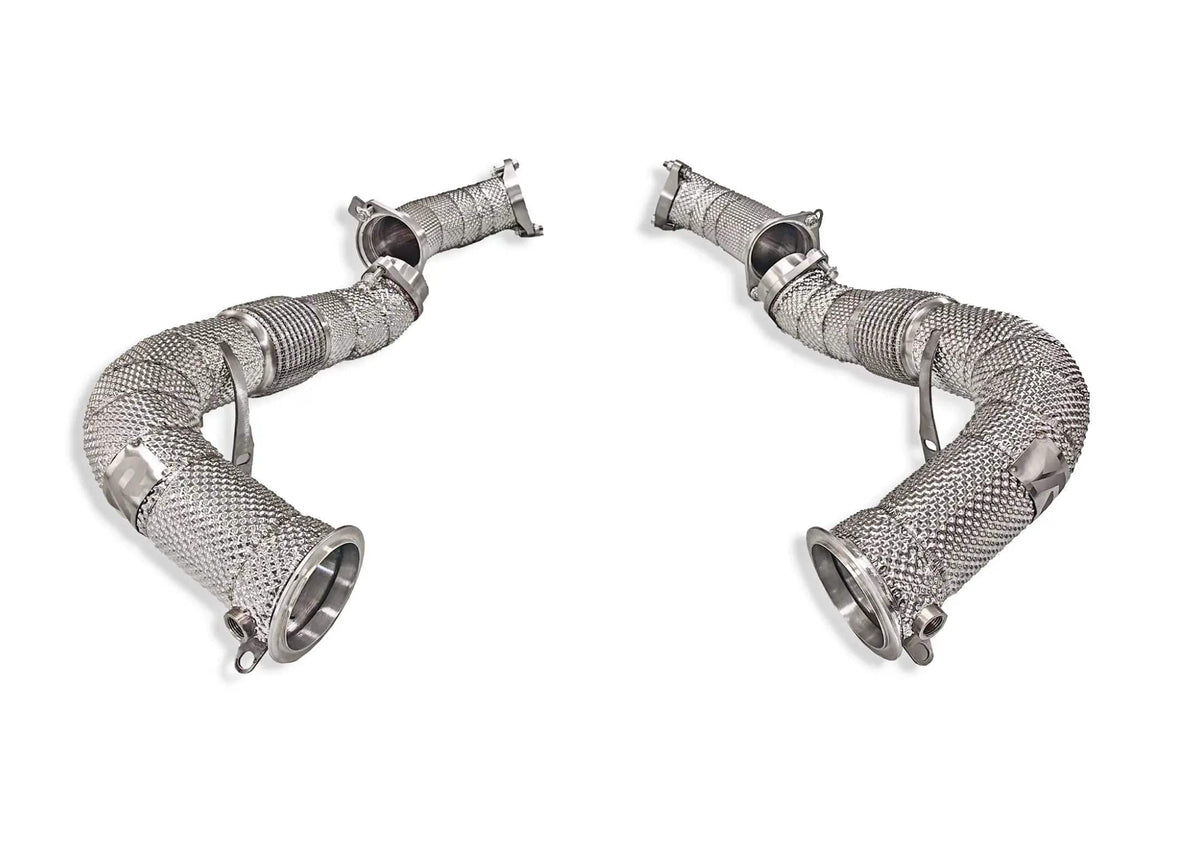 Yonristic Performance Headers & Downpipes BMW S68 MaxFlow Downpipes G9X M5 / X5M60i / X6M60i / LCI X5M/X6M - Yonristic Performance