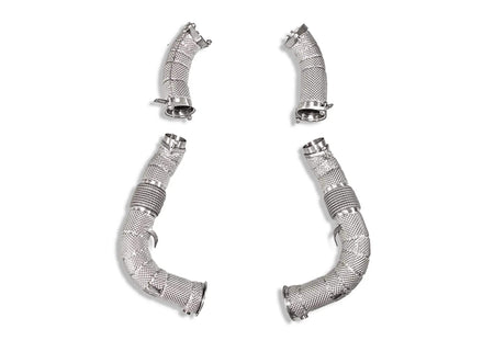 Yonristic Performance Headers & Downpipes BMW S68 MaxFlow Downpipes G9X M5 / X5M60i / X6M60i / LCI X5M/X6M - Yonristic Performance