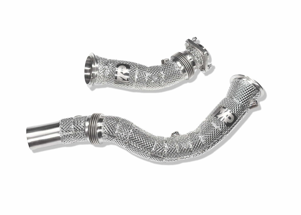 Yonristic Performance Headers & Downpipes S55 Catless Downpipes with Heatshield for F8X M3 M4 & M2C