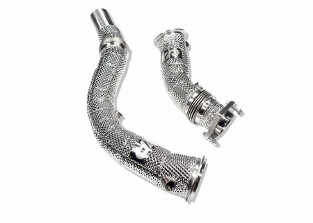 Yonristic Performance Headers & Downpipes S55 Catless Downpipes with Heatshield for F8X M3 M4 & M2C