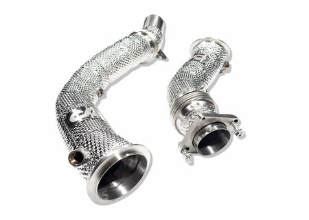 Yonristic Performance Headers & Downpipes S55 Catless Downpipes with Heatshield for F8X M3 M4 & M2C