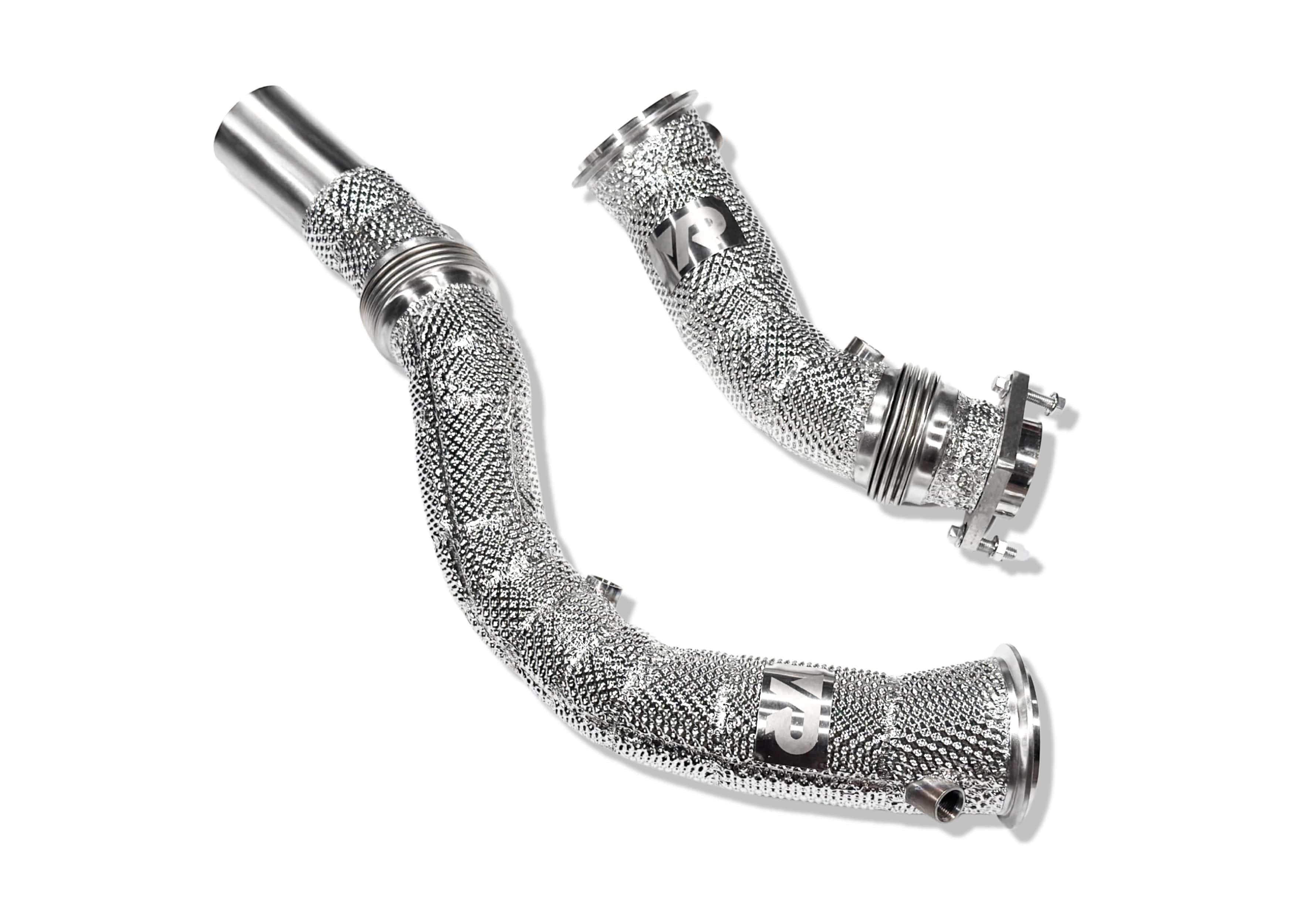 Yonristic Performance Headers & Downpipes S55 Catless Downpipes with Heatshield for F8X M3 M4 & M2C