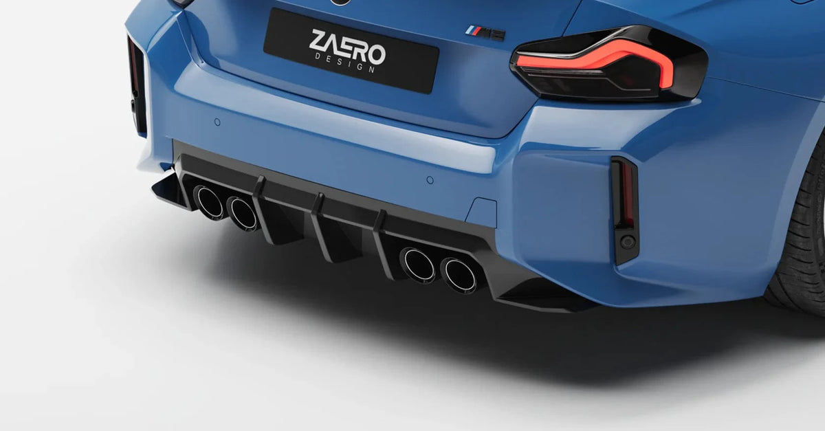 Zaero Design USA Diffuser EVO-S Rear Diffuser for BMW M2 G87
