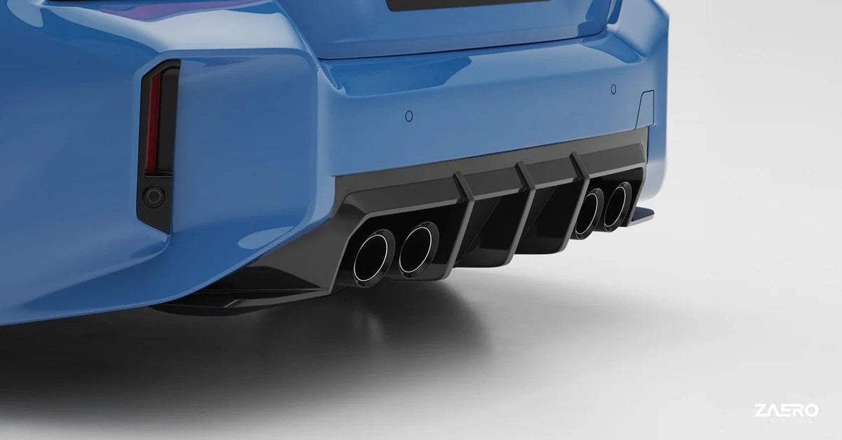 Zaero Design USA Diffuser EVO-S Rear Diffuser for BMW M2 G87