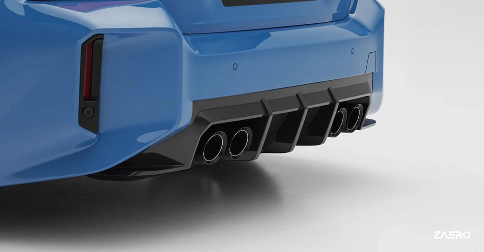 Zaero Design USA Diffuser EVO-S Rear Diffuser for BMW M2 G87