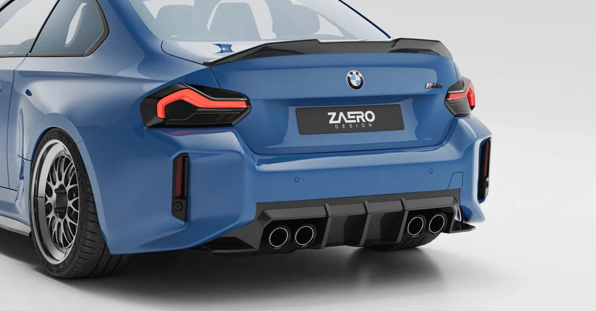 Zaero Design USA Diffuser EVO-S Rear Diffuser for BMW M2 G87