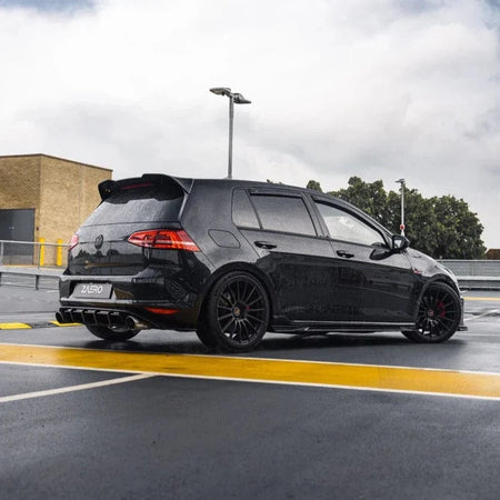 Zaero Design USA Diffuser VW Golf GTI Mk7 EVO-1 Gloss Black Rear Diffuser