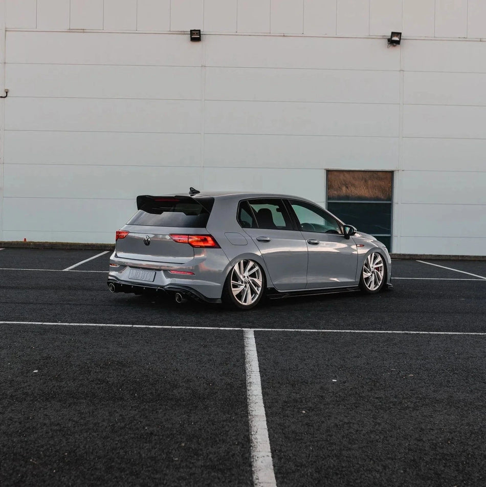 Zaero Design USA Side Skirt VW Golf Mk8 & Mk8.5 EVO-1 Gloss Black Side Skirts