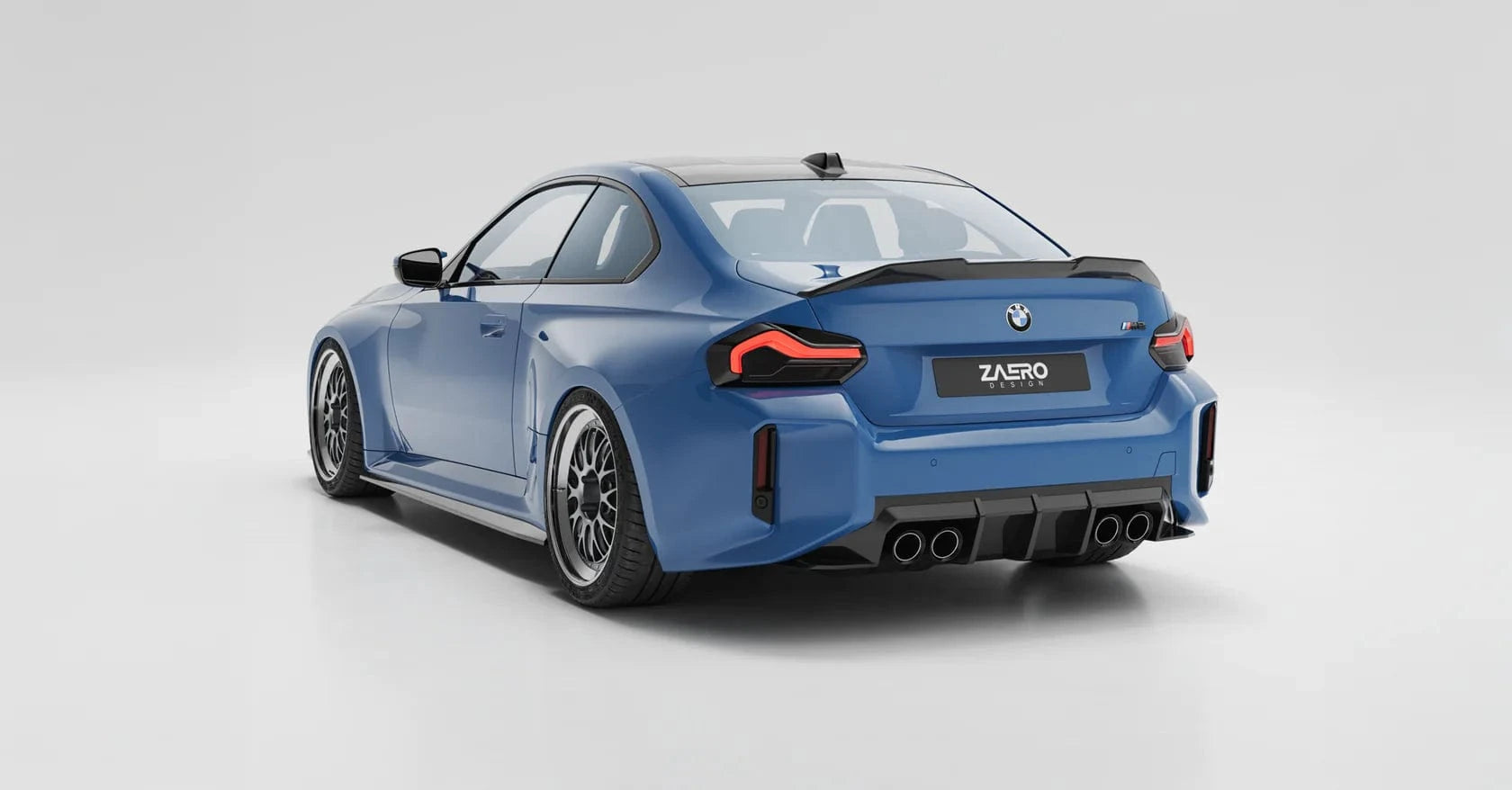 Zaero Design USA Side Skirts EVO-S Side Skirt Extensions for BMW M2 G87