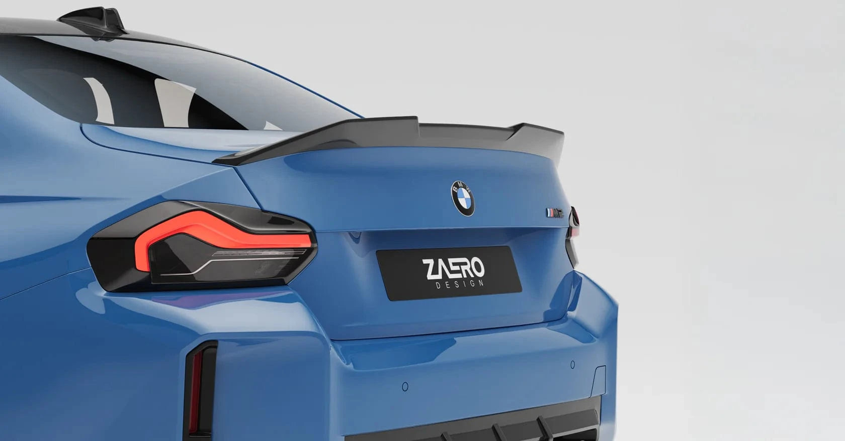 Zaero Design USA Spoiler EVO-S Rear Spoiler Lip for BMW M2 G87