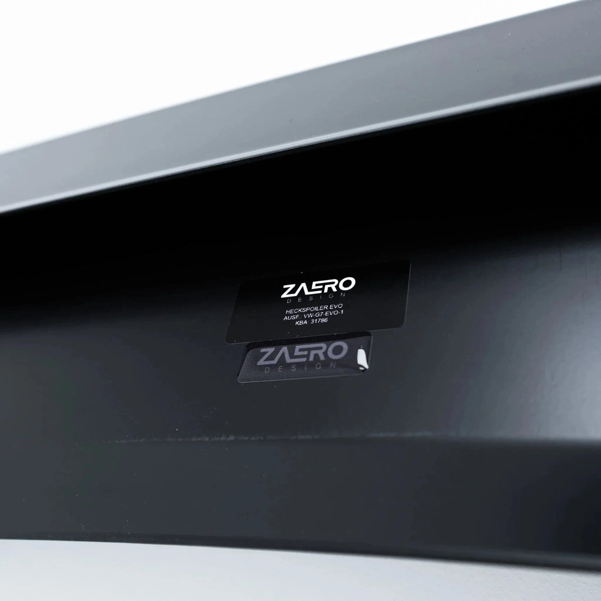 Zaero Design USA Spoiler VW Golf, Golf GTI & Golf R Mk7 & Mk7.5 EVO-1 Gloss Black Rear Spoiler